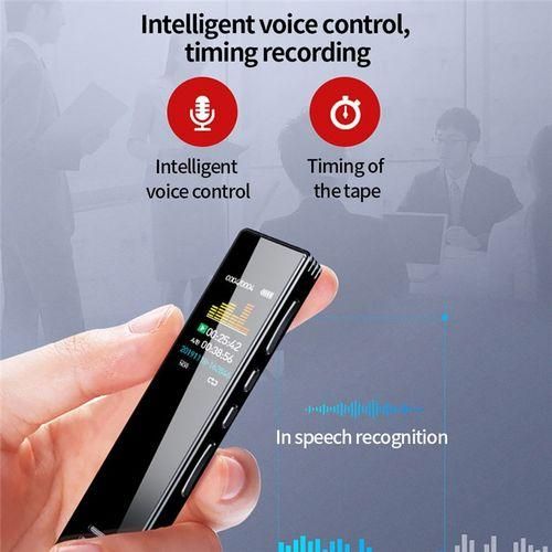 Digital Voice Recorder Portable MP3 Player Dictaphone Mini Secret Voice Recording Device Sound Audio Recorder Professional