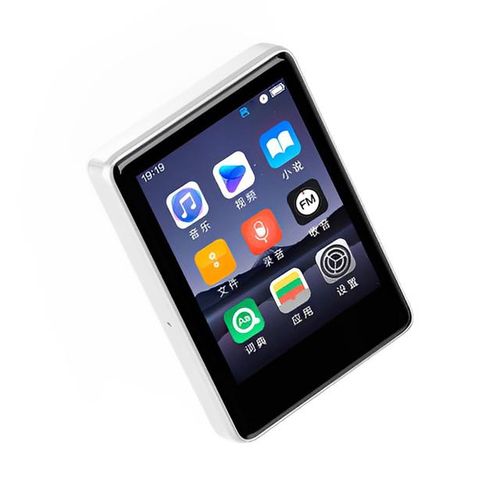 2 4 Inch Touch Screen Mp4 Player E-Book Reader Traveling Portable Mp3 Music Players Rechargeable Playing Device Black 32gb