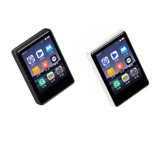 2 4 Inch Touch Screen Mp4 Player E-Book Reader Traveling Portable Mp3 Music Players Rechargeable Playing Device Black 32gb