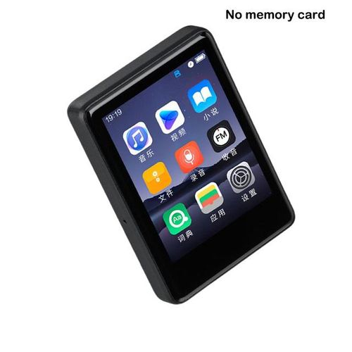 2 4 Inch Touch Screen Mp4 Player E-Book Reader Traveling Portable Mp3 Music Players Rechargeable Playing Device Black 32gb