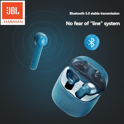 JBL TUNE 225TWS Wireless Bluetooth Earphones JBL T225TWS Stereo Earbuds Bass Sound Headphones Headset with Mic Charging Case