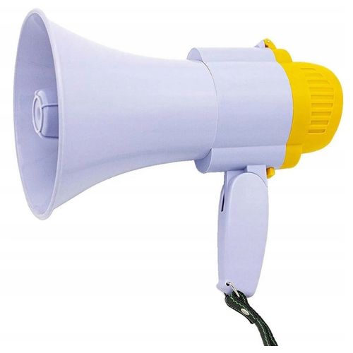 Original Mega Phone Ball Horn With Full Loud Sound (Mukalakasa) - White