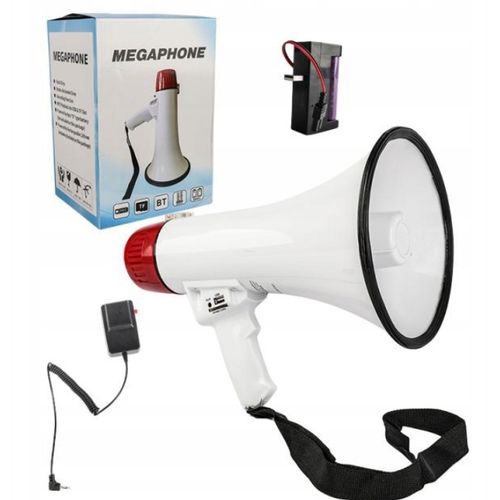 Original Mega Phone Ball Horn With Full Loud Sound (Mukalakasa) - White