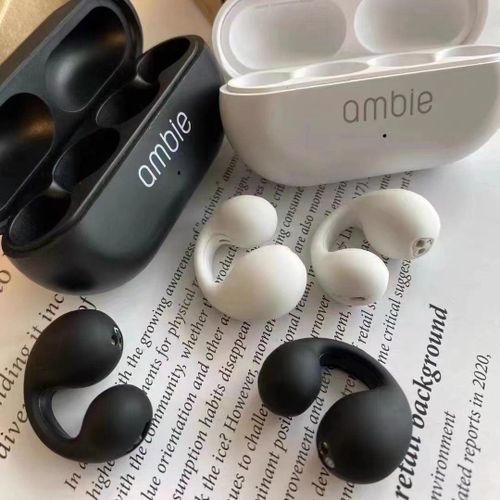 For Ambie Sound Earcuffs 1:1 Ear Earring Wireless Bluetooth Earphones Auriculares Headset TWS Sport Earbuds
