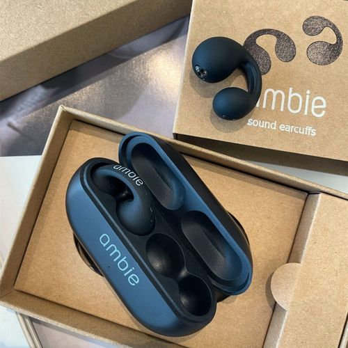 For Ambie Sound Earcuffs 1:1 Ear Earring Wireless Bluetooth Earphones Auriculares Headset TWS Sport Earbuds