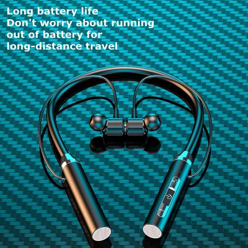 Bluetooth Earphones Wireless Headphones Magnetic HIFI Sport Neckband Neck-hanging TWS Earbuds Wireless Blutooth Headset with Mic