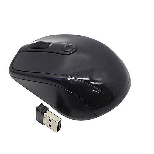 Hp Optical 2.4GHZ Wireless Mouse - Black/Blue