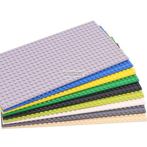 Marumine 16x32 Double Sided Baseplate 3857 Compatible Classic Building Block Accessories MOC Model Assembly Base Board DIY