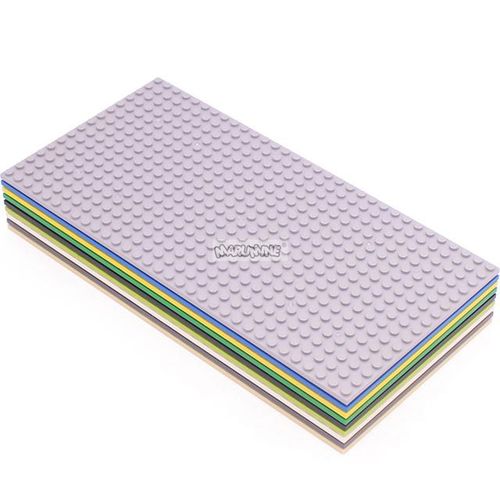 Marumine 16x32 Double Sided Baseplate 3857 Compatible Classic Building Block Accessories MOC Model Assembly Base Board DIY