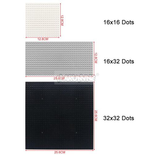 Marumine 16x32 Double Sided Baseplate 3857 Compatible Classic Building Block Accessories MOC Model Assembly Base Board DIY