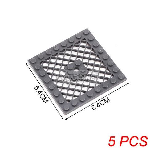 Marumine MOC Bricks Particles 4151 Plate Modified 8x8 with Grille Grid Special Board Compatible Building Blocks Bulk