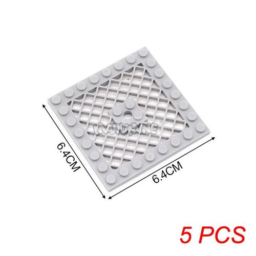 Marumine MOC Bricks Particles 4151 Plate Modified 8x8 with Grille Grid Special Board Compatible Building Blocks Bulk