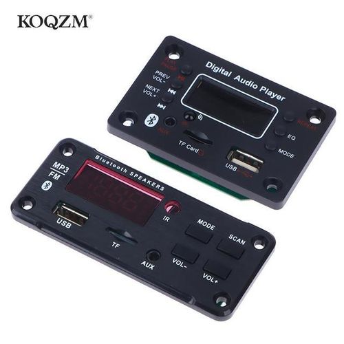 Handsfree Dc12v Mp3 Decoder Board Bluetooth Car Mp3 Player Usb Recording Module Fm Aux Radio For Speaker