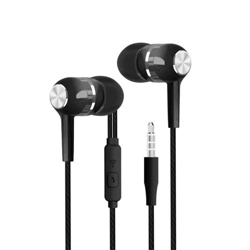3.5mm Headphones Sports Wired Earphones  Bass Wired  in-Ear Headset Game Subwoofer with Mic Handsfree Call for Xiaomi