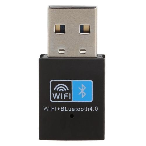 Wifi +Bluetooth 4.0 Adapter -Black
