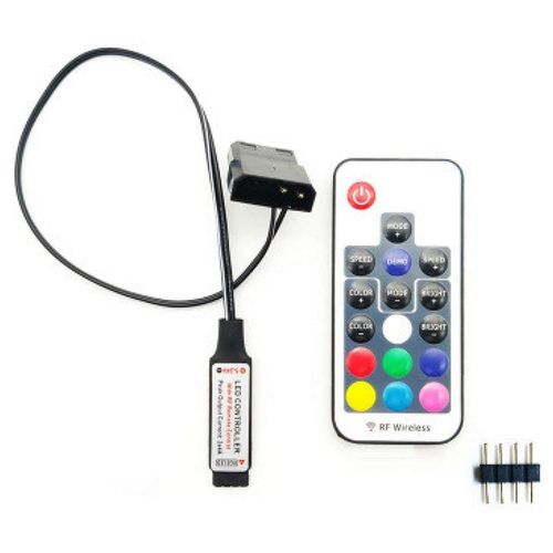 915 Generation Computer Fan Lighting Effect Controller,5V 3-Pin/12V 4-Pin R