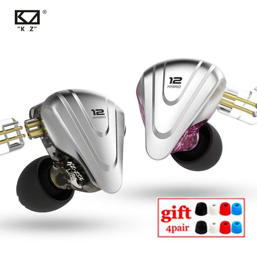 KZ ZSX 1DD 5BA Hybrid Drivers HIFI Bass Earbuds In-Ear Monitor Noise Cancelling Earphones Metal Headset KZ ZAX ZS10 PRO ASX DQ6
