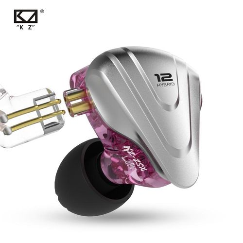 KZ ZSX 1DD 5BA Hybrid Drivers HIFI Bass Earbuds In-Ear Monitor Noise Cancelling Earphones Metal Headset KZ ZAX ZS10 PRO ASX DQ6