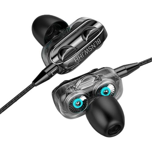 915 Generation In-Ear Earbud Headphones Wired Headphones Music Headsets Bla