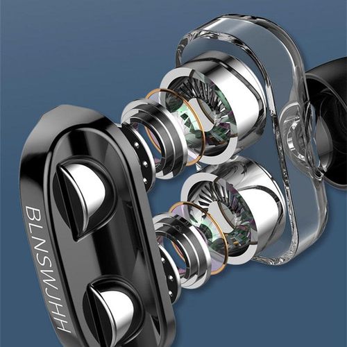 915 Generation In-Ear Earbud Headphones Wired Headphones Music Headsets Bla