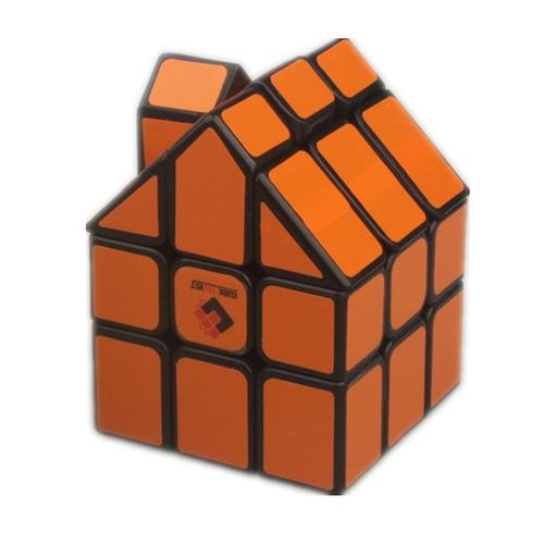 3X3X3 House Shape Magic Cubes Sticker Lovely Puzzle Cube Educational Puzzle Toys Magic Cubes For Kids Children