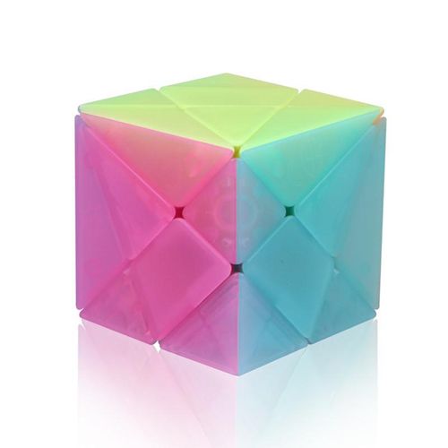 Qiyi Axis Cube Magic Speed Cube Stickerless Professional Fidget Toys QIYI Axis 3x3 Cubo Magico Puzzle