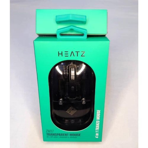 Hz Original ZM06 Wireless/Bluetooth Mouse, Rechargeable-Black