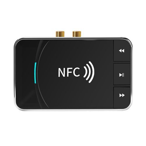 BT5.0 2-in-1 Trans-mitter Receiver NFC BT Audio Adapter 15m