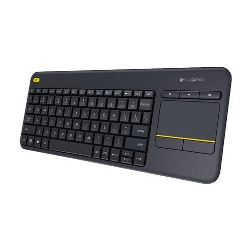 Logitech K400 Plus Wireless Touch Control Keyboard- Grey