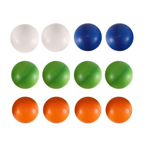 12 Pcs 6.3Cm Foam Ball Squeeze Stress Ball Relief Toy Hand W