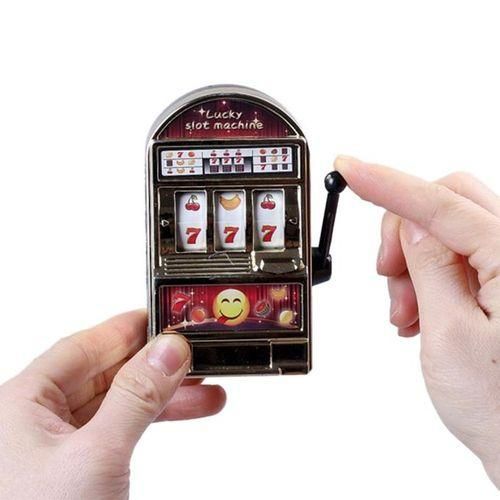 Mini Slothine Toy Rotatable Stress Reliever Children Party Jackpot Funny Jokes Play Toy,