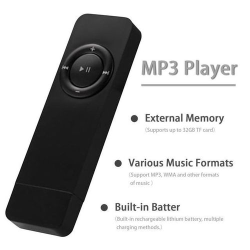 Mp3 Player Usb Music Media Player Portable Long Strip Music Player Student Sports Running Walkman Support 32gb Tf Card Reader