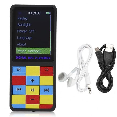 Portable Ultrathin 1.8 Inch Color Screen Mp3 Mini Bluetooth Music Player Support Reception Recording Video E-Books