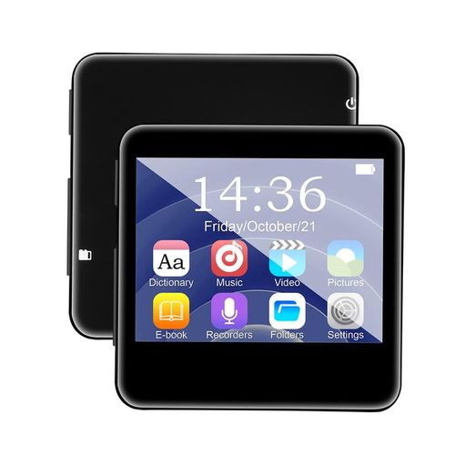 2023 New Mp3 Player Bluetooth 5.0 Full Screen Walkman Portable Sport Music Player Mp3 Video Player Fm/e-Book/recorder Mp3