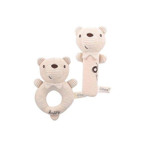 2 Pieces Animal-Shaped Baby Rattle Toys, Hand Grip Toys