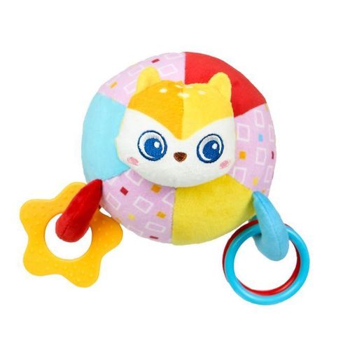 Plush Baby Rattle Sensory Rattle Stuffed Animal For Girls Boys Lowrie