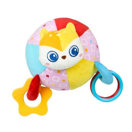 Plush Baby Rattle Sensory Rattle Stuffed Animal For Girls Boys Lowrie