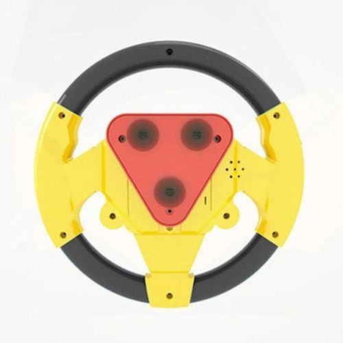 Steering Wheel Toy, Small Simulated Driving Controller, For Yellow
