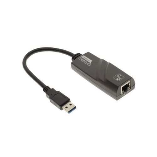 USB 3.0 To Ethernet Network Adapter-Black