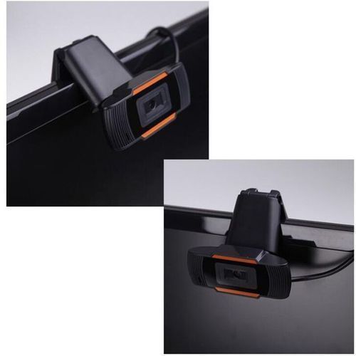 USB Web Cam With Night Vision For Laptop & Computer -Black