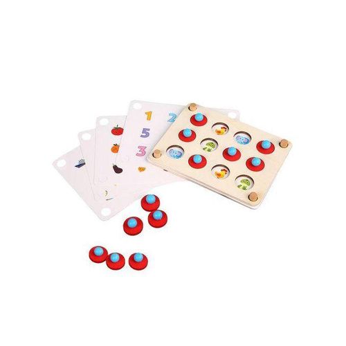 Kids Wooden Memory Match Game Puzzle Early Educational Toys