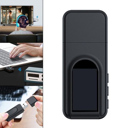 Bluetooth 5.0 Audio Receiver USB Auxiliary Adapter For