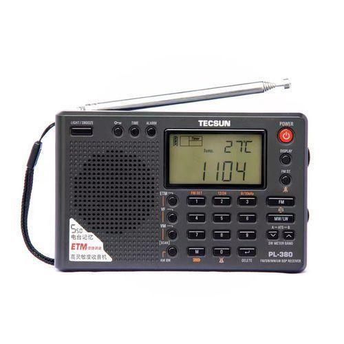 TECSUN PL380 DSP PLL FM MW SW LW Digital Stereo Radio World Band Receiver