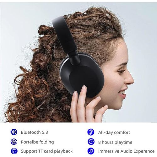 New SoDo sd1102 wireless headphones Bluetooth earphone 5.3 foldable headset stereo over ear headphone gaming Bluetooth earbuds