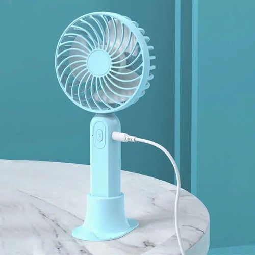 Mini Portable USB Rechargeable Fan - Multicolor