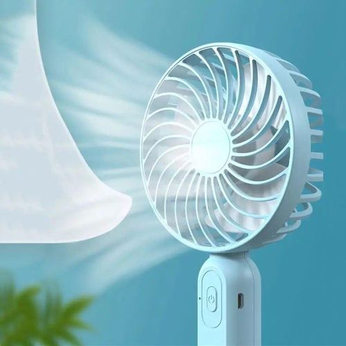 Mini Portable USB Rechargeable Fan - Multicolor