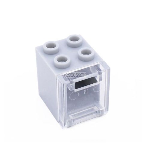 Marumine 4346 4345 Container Box 2x2x2 Door With Slot 30PCS Idea Mailbox Oven Accessories Building Blocks Part Toys For