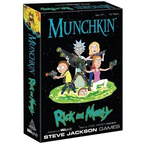 Rick Game Swim Munchkin Board GameLicensed Merchandise Munchkin Playing Game from Steve Family Party Supplies Toys