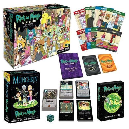 Rick Game Swim Munchkin Board GameLicensed Merchandise Munchkin Playing Game from Steve Family Party Supplies Toys
