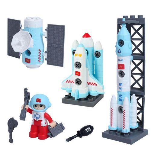 DIY Screw Toy Vehicle Take Apart Plane Bus Rocket Toys for Kids Boy Motorcycle Model Truck School Bus Educational STEM Toy